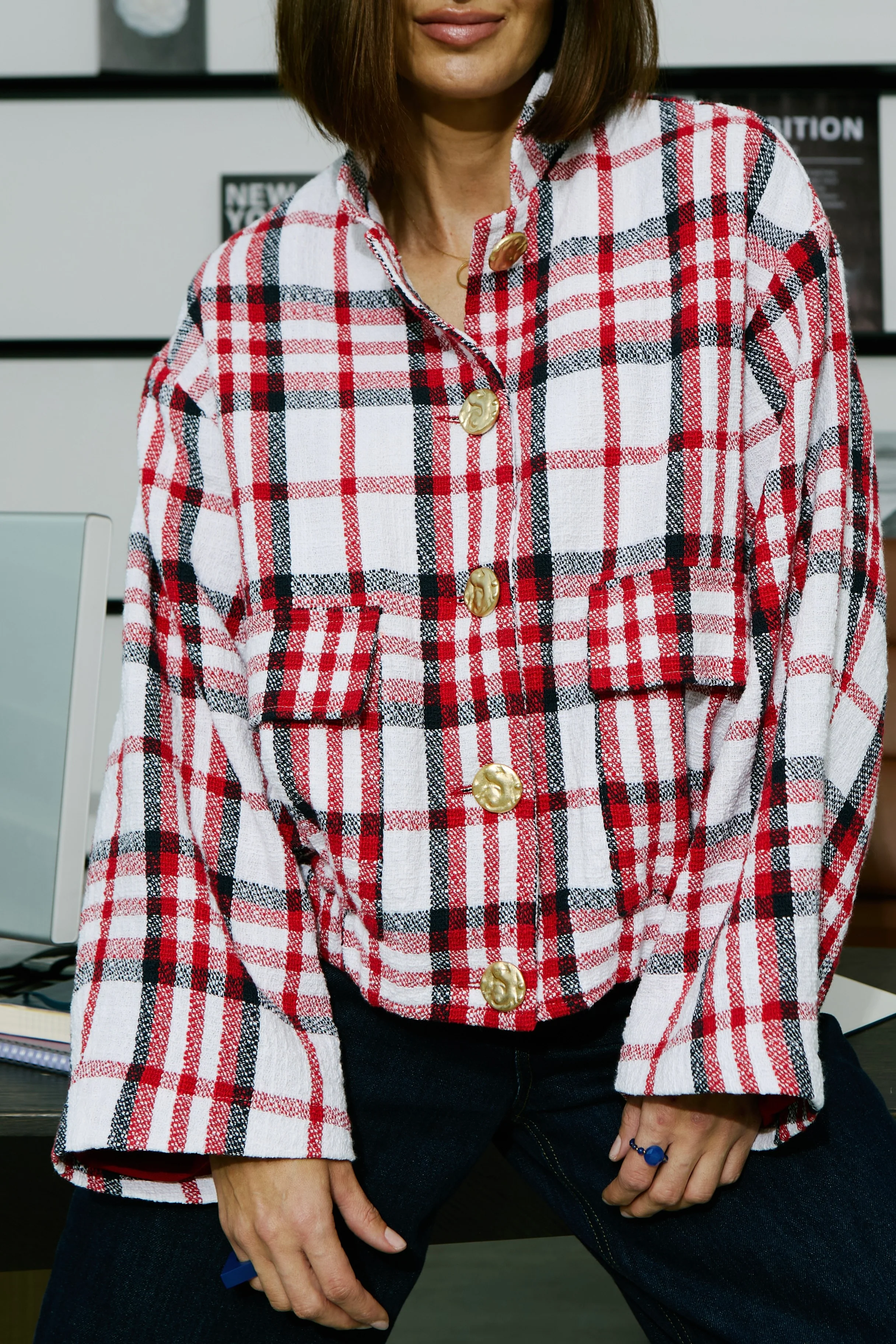 Bomber Jacket Carmine - Image 2