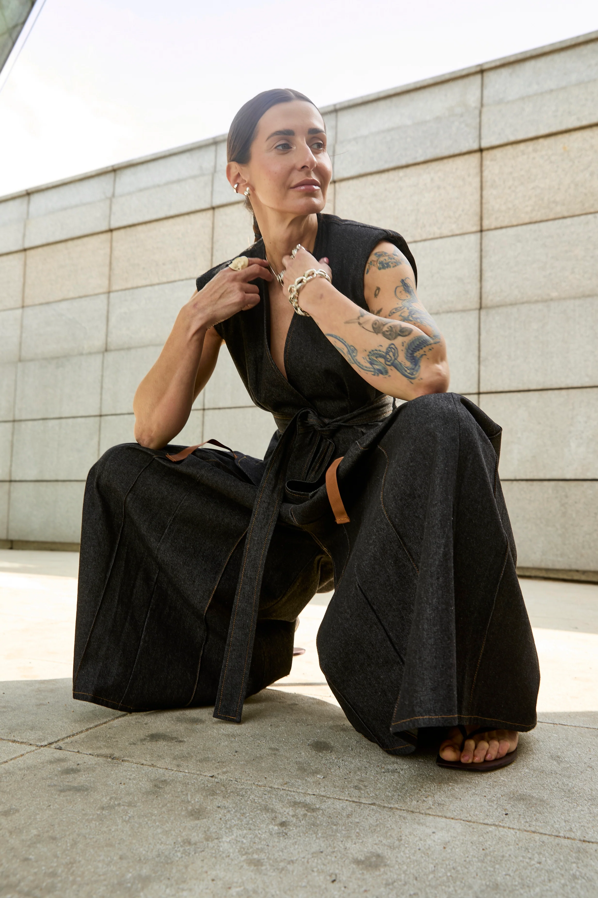 Hakama Jeans Soft Black - Image 6