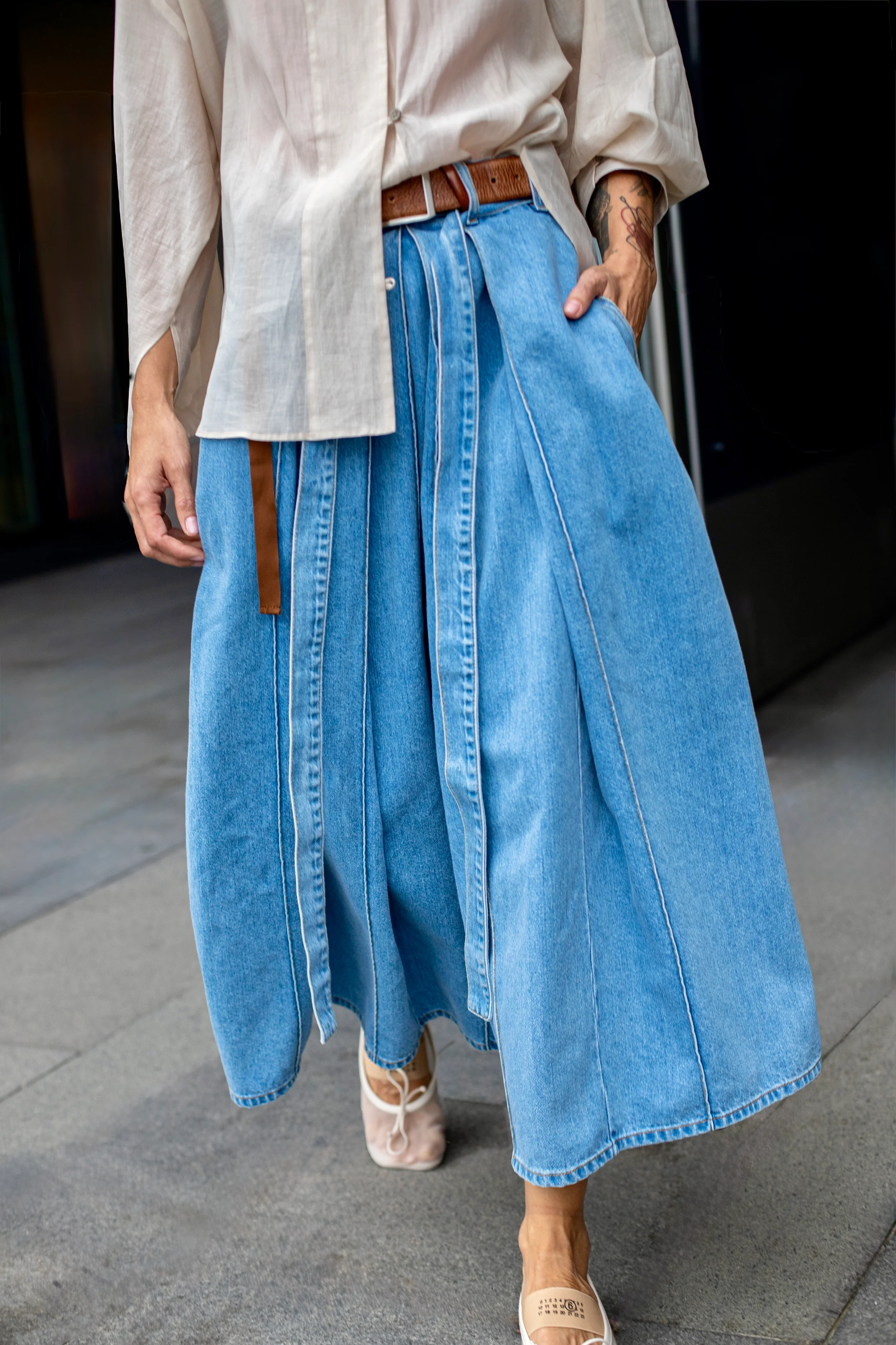 Hakama Original Blue - Image 4