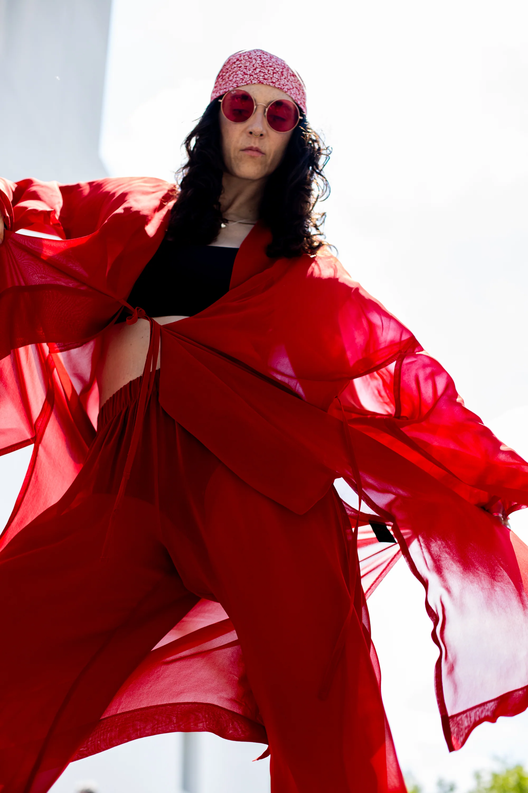 Kimono Crimson Long - Image 4