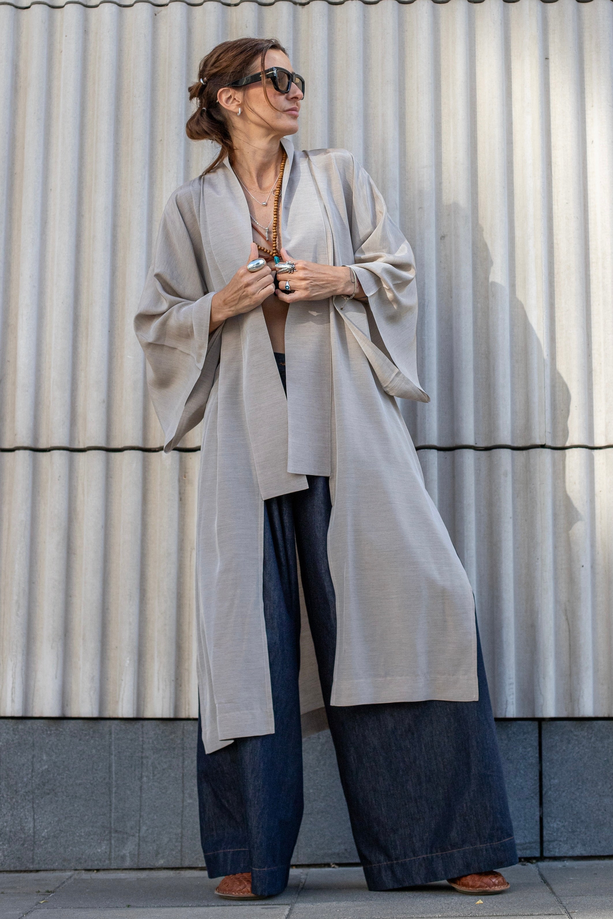 Kimono Long Melange