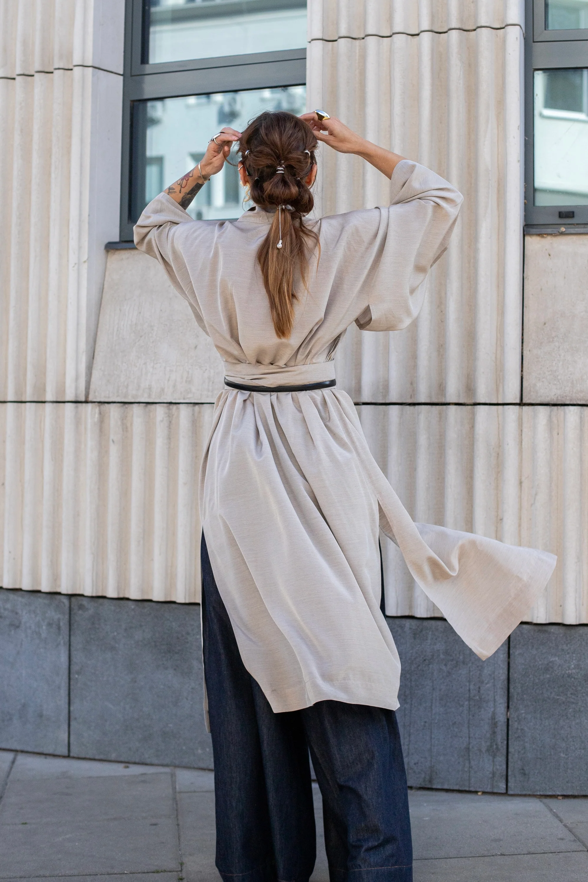 Kimono Long Melange - Image 2