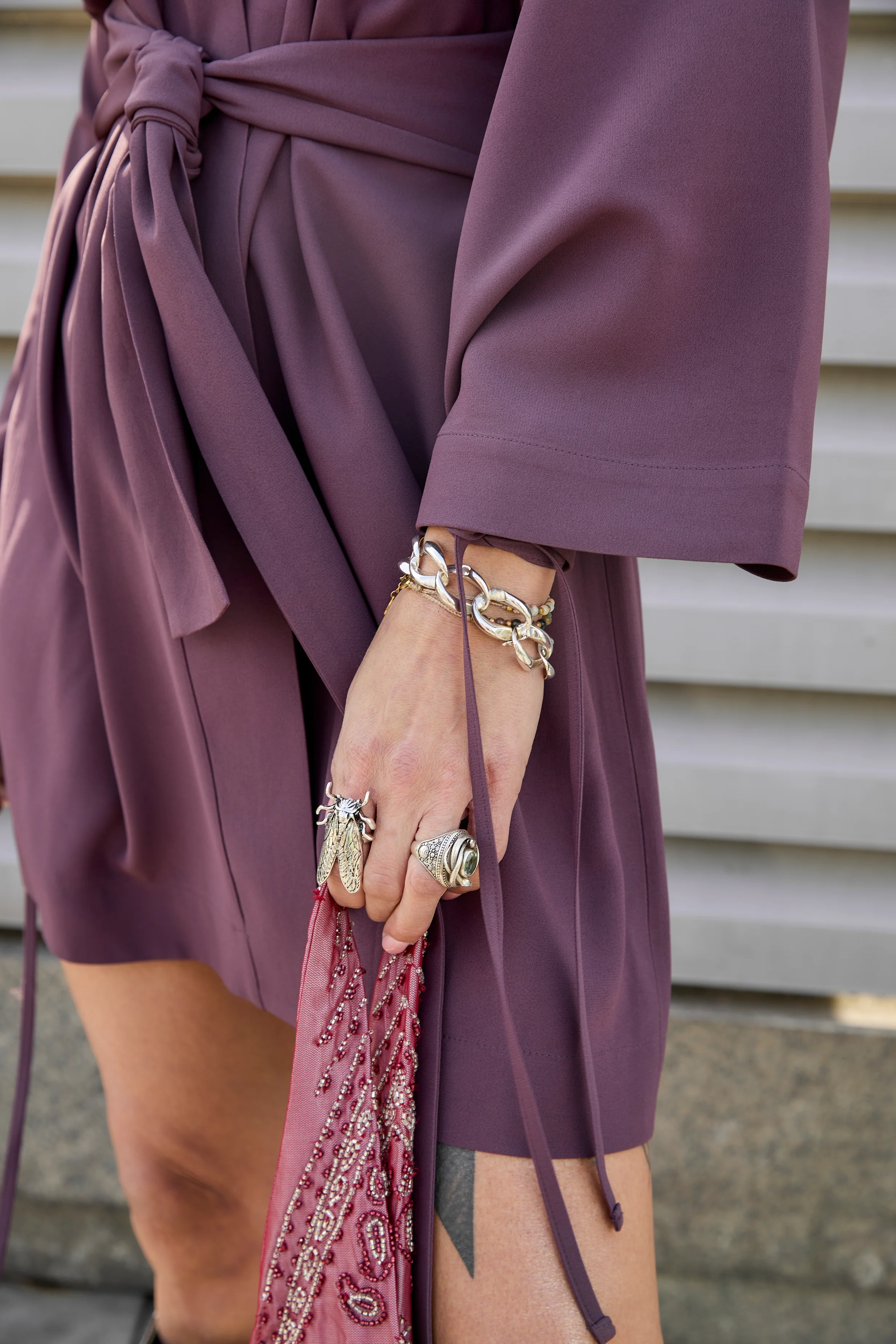 Kimono MiDi Purple Mauve - Image 6