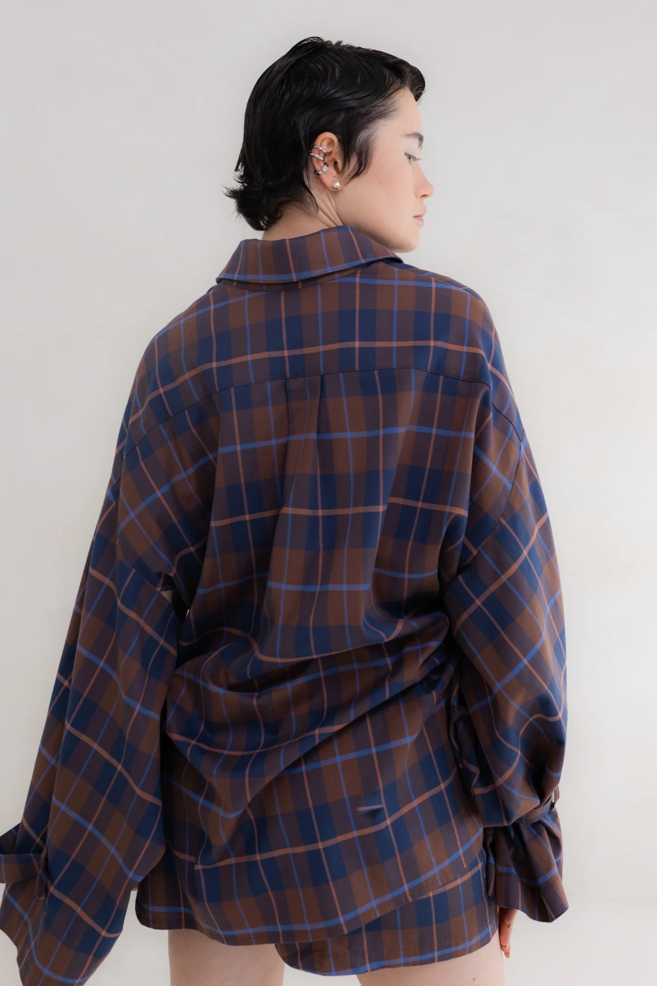 Koszula Eri Dusty Oak Flannel - Loose - Image 5