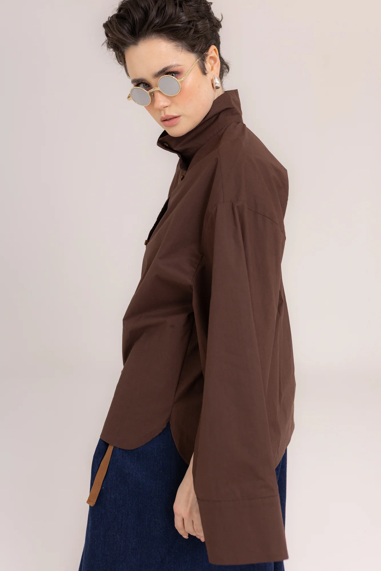 Koszula Eri Fusion Brown - Image 6