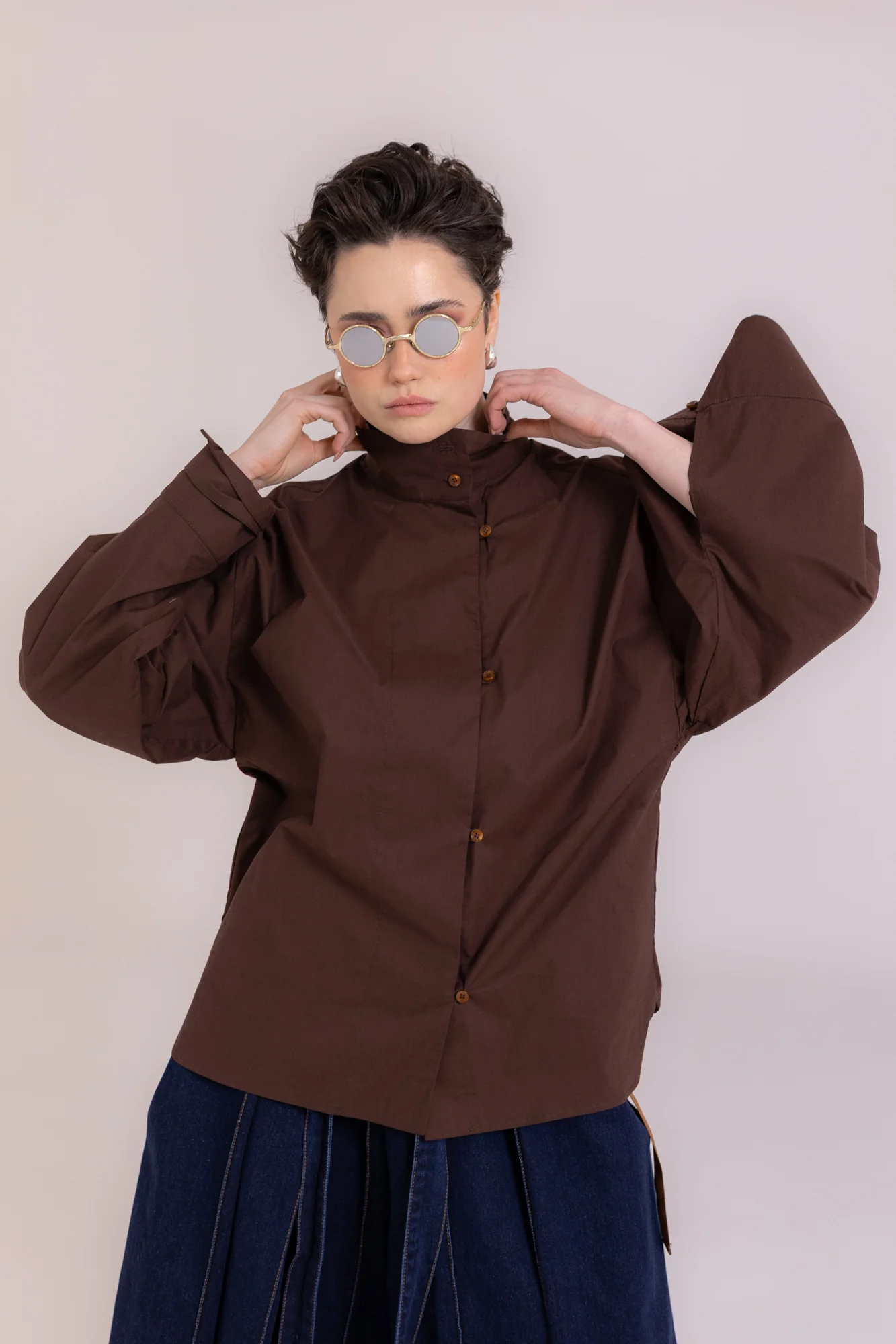 Koszula Eri Fusion Brown - Image 7