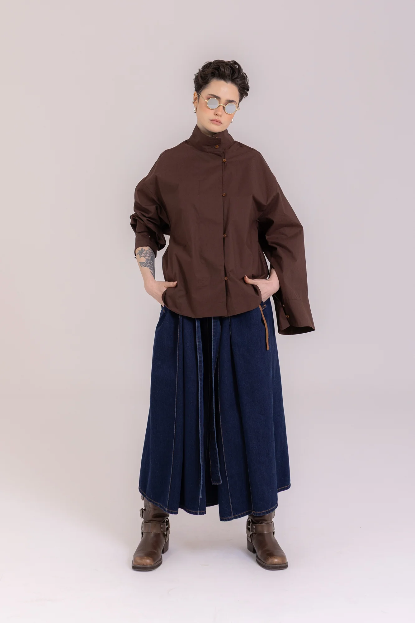 Koszula Eri Fusion Brown - Image 8