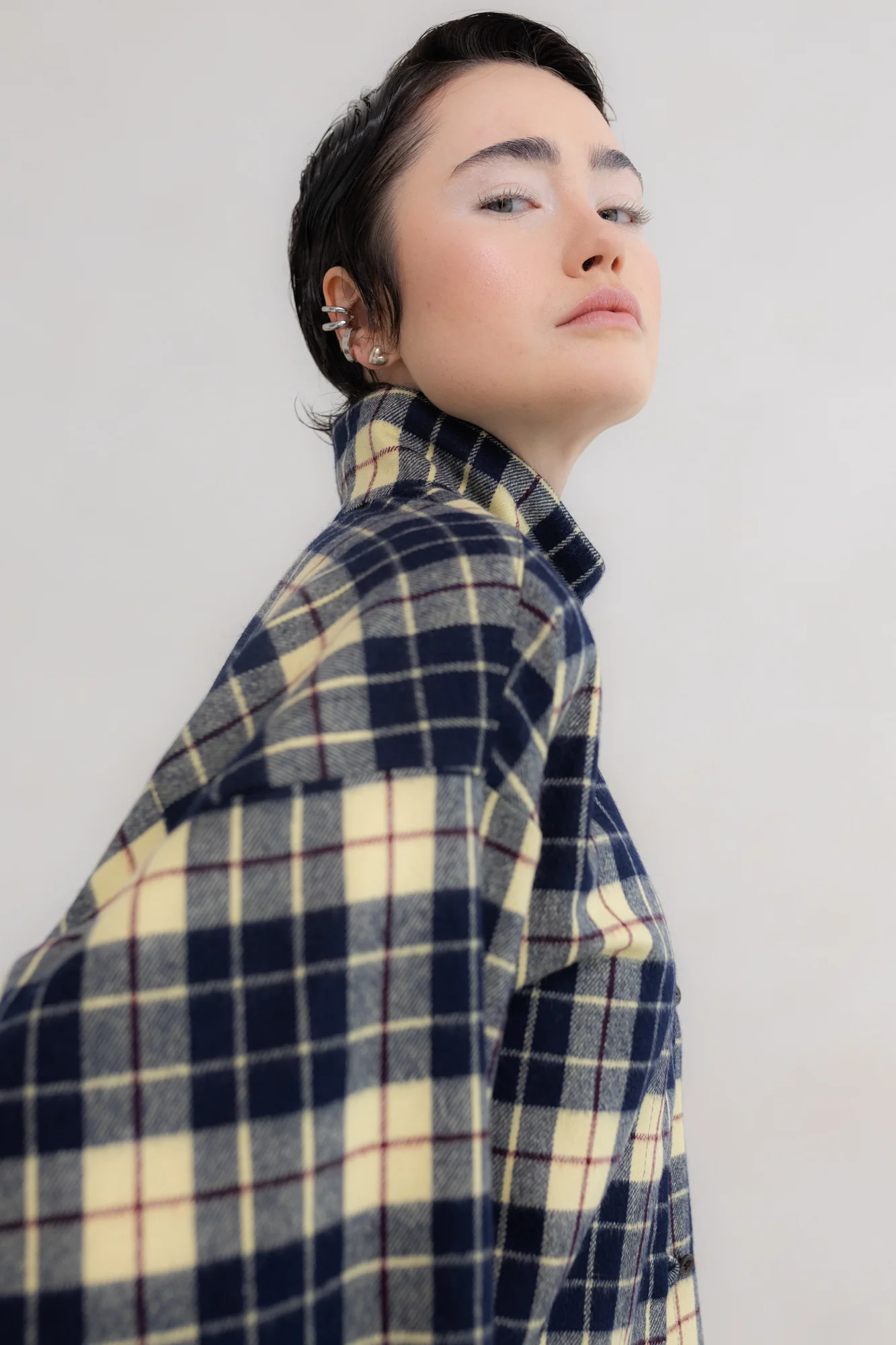 Koszula Eri Fusion Bluegrain Flannel - Short - Image 3