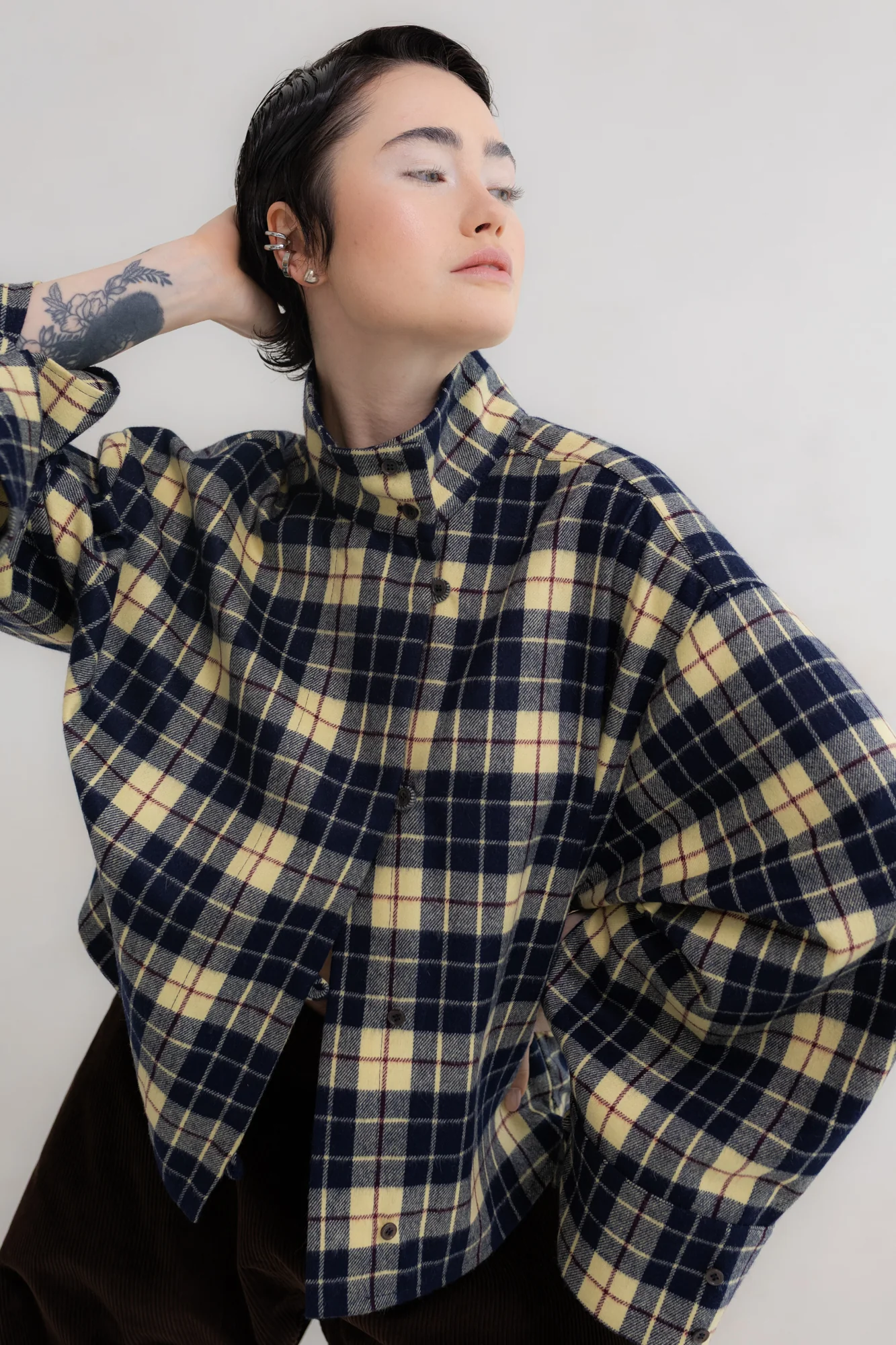 Koszula Eri Fusion Bluegrain Flannel - Short - Image 6