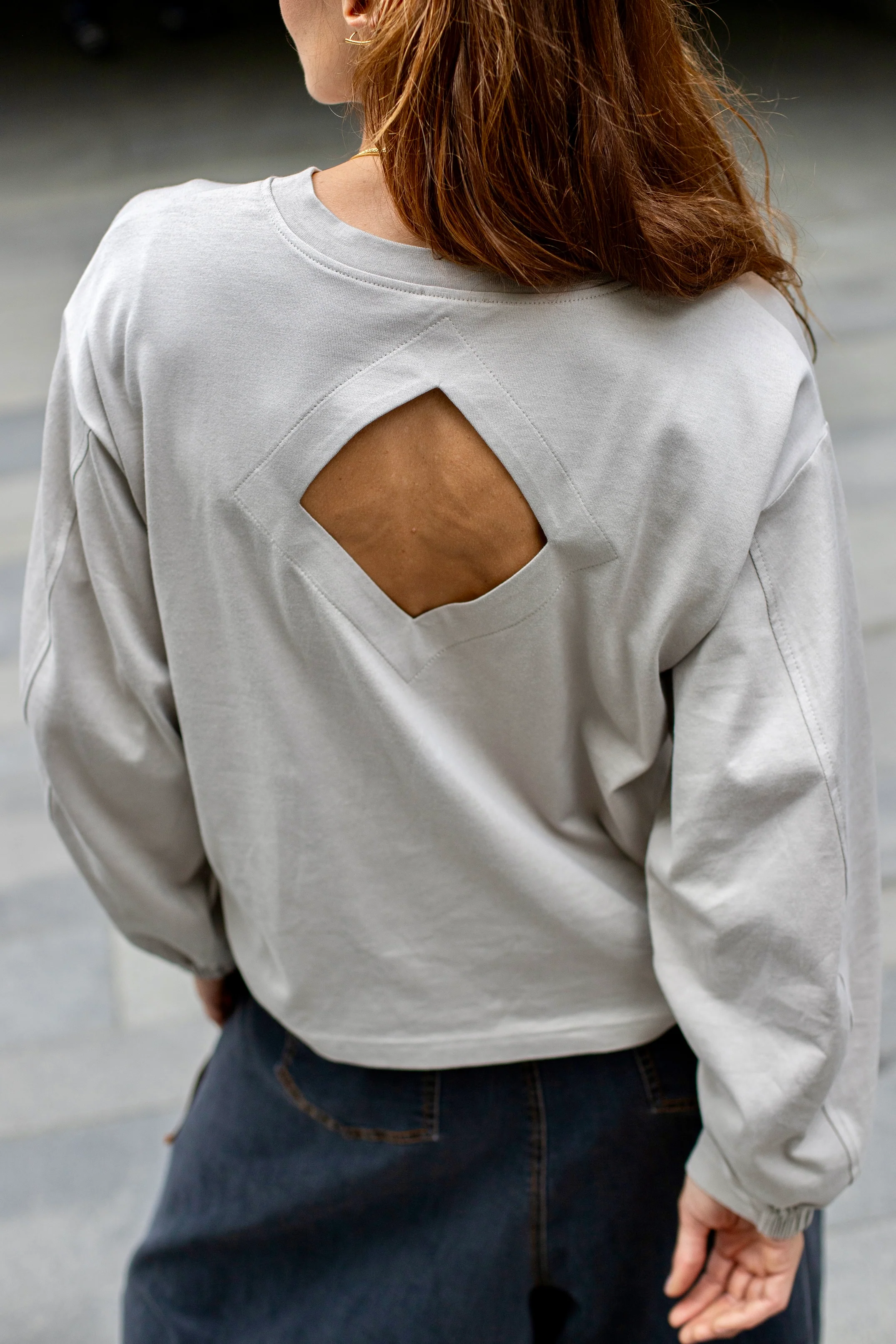 Longsleeve Sho Taupe - Image 2