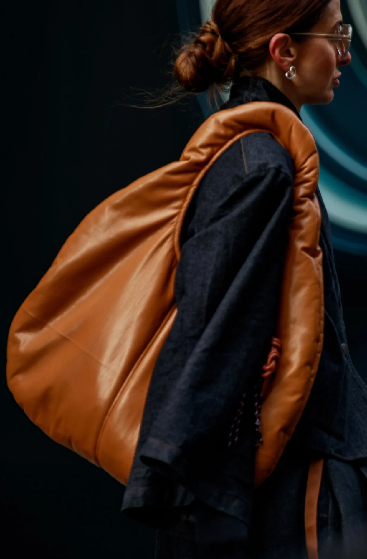 New York Pillow Bag Amber