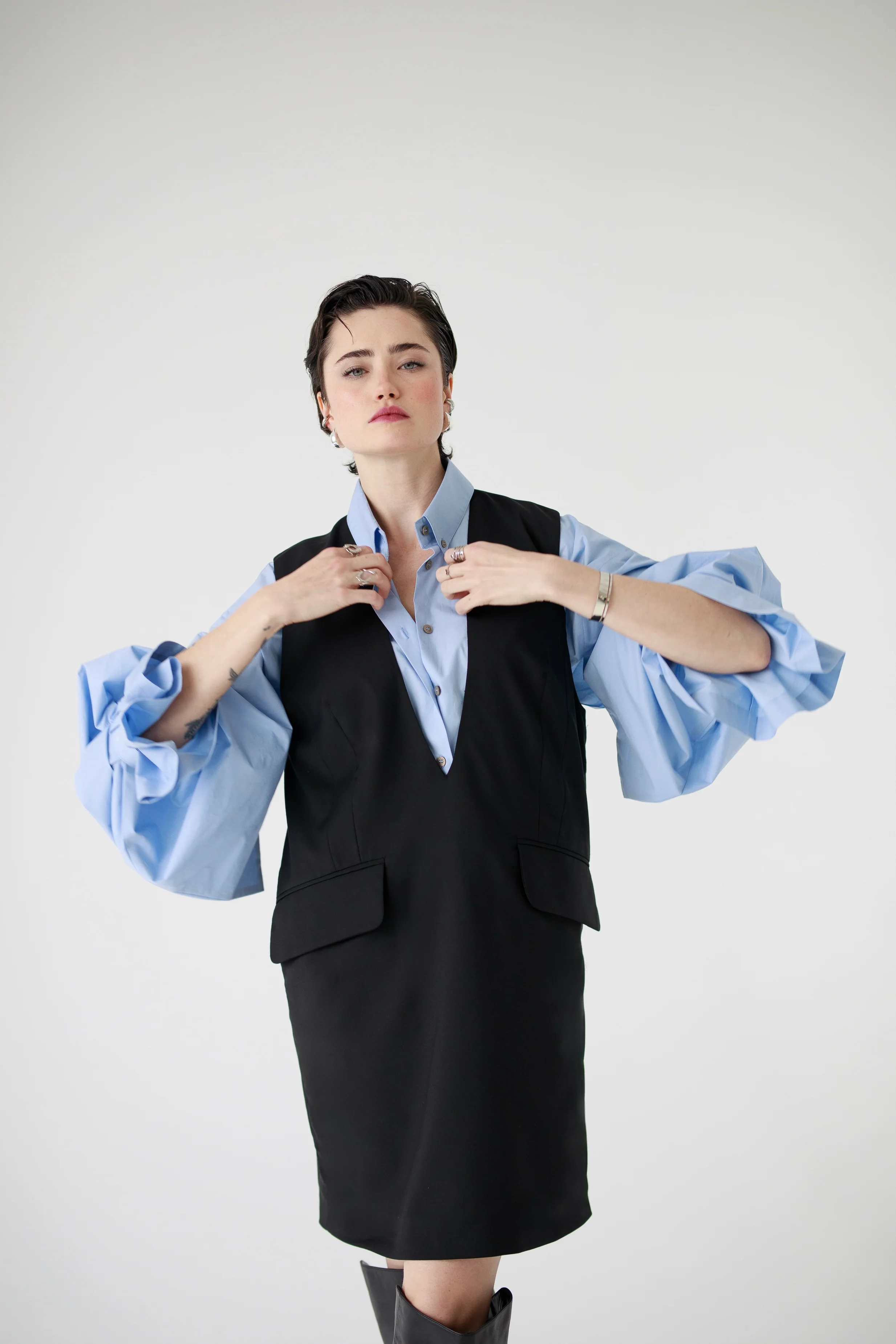 Niva Dress Black - Image 3