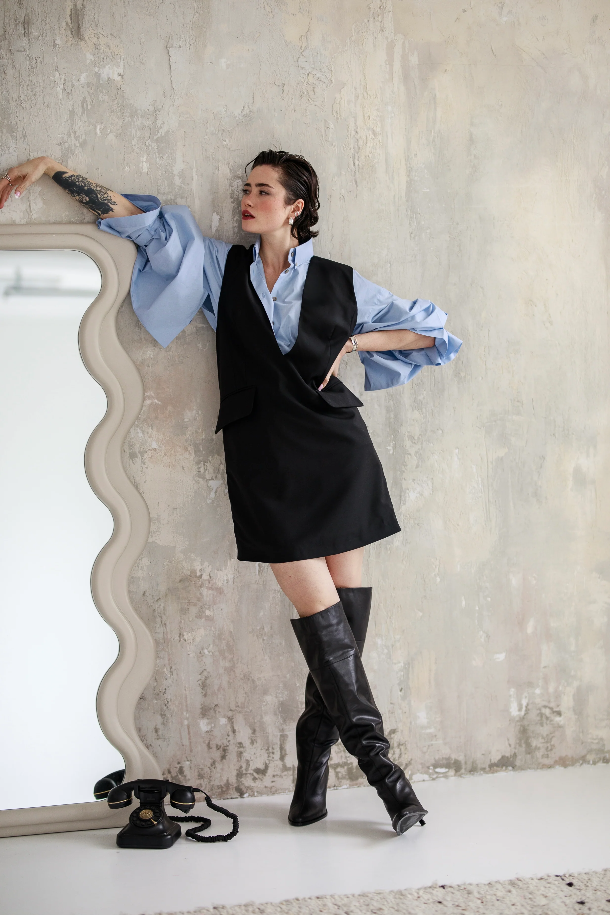 Niva Dress Black - Image 5