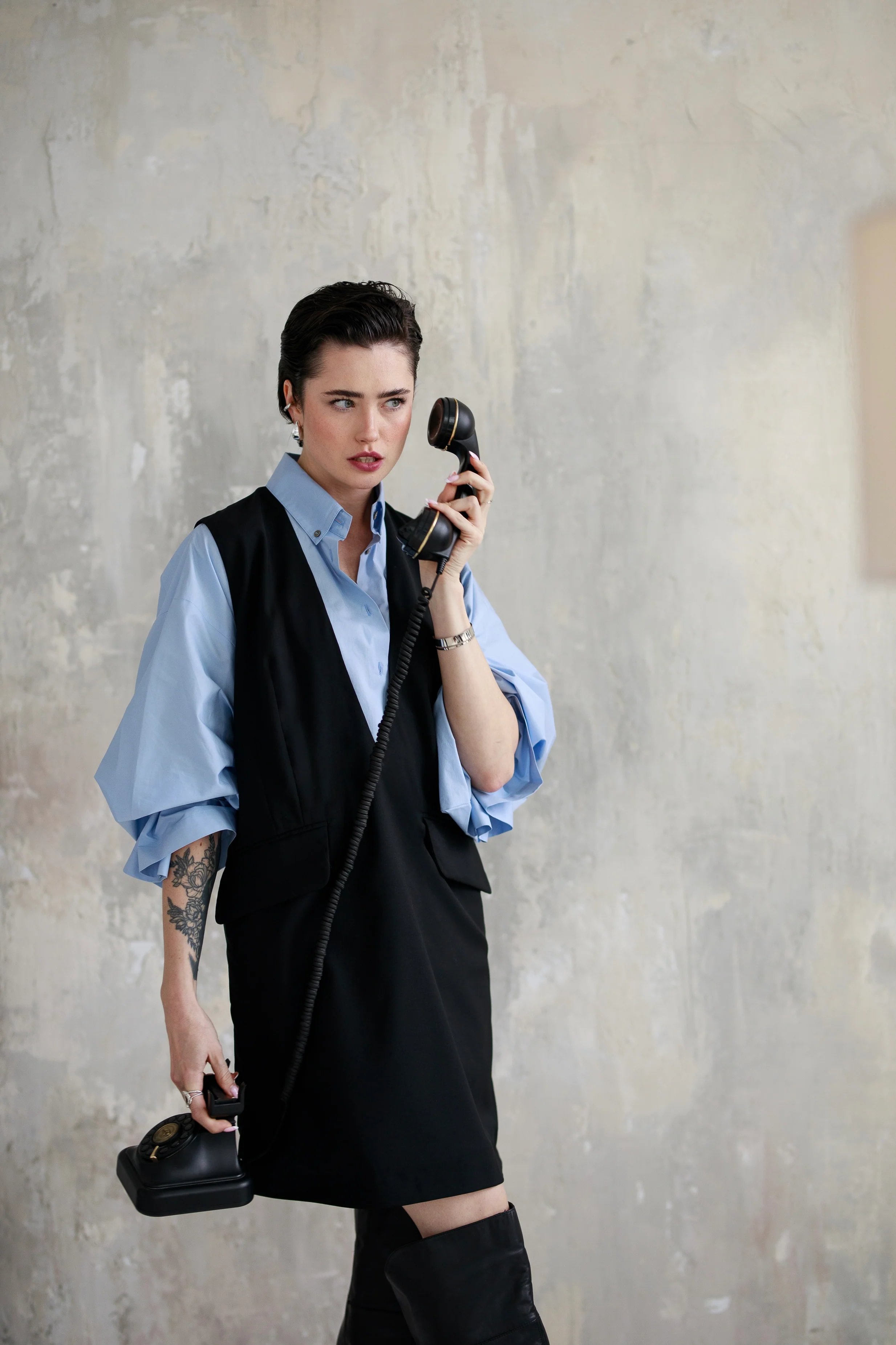 Niva Dress Black - Image 6