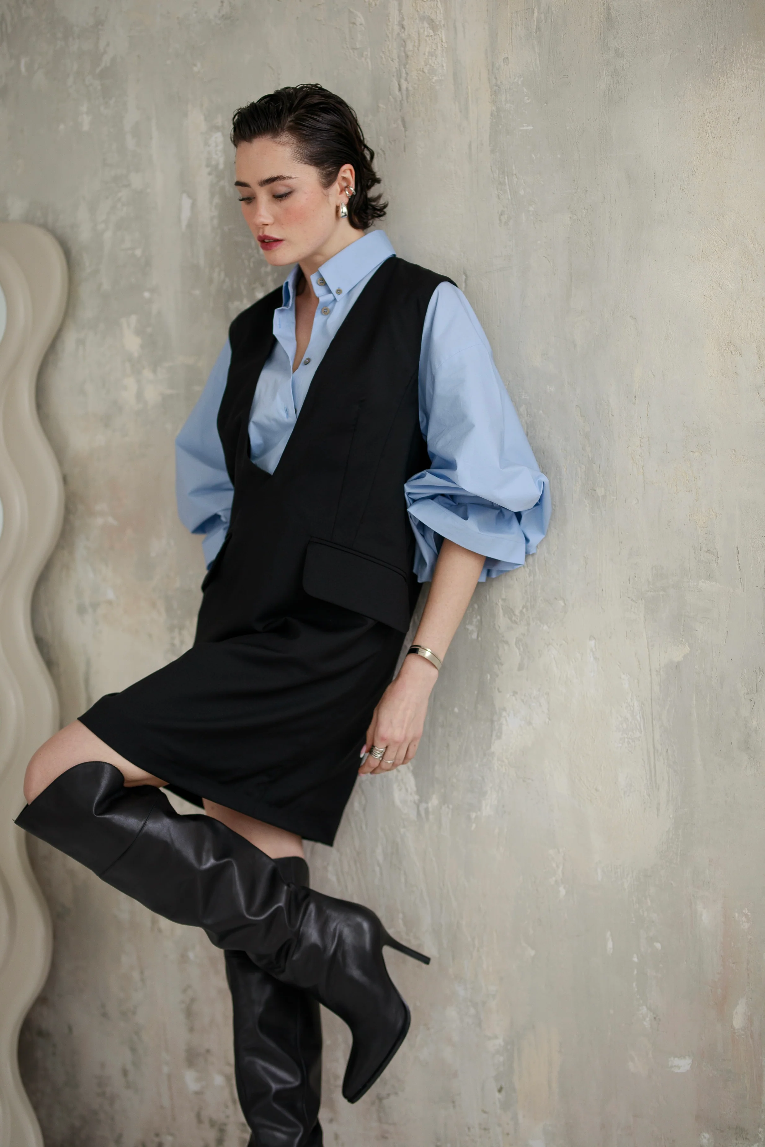 Niva Dress Black - Image 8