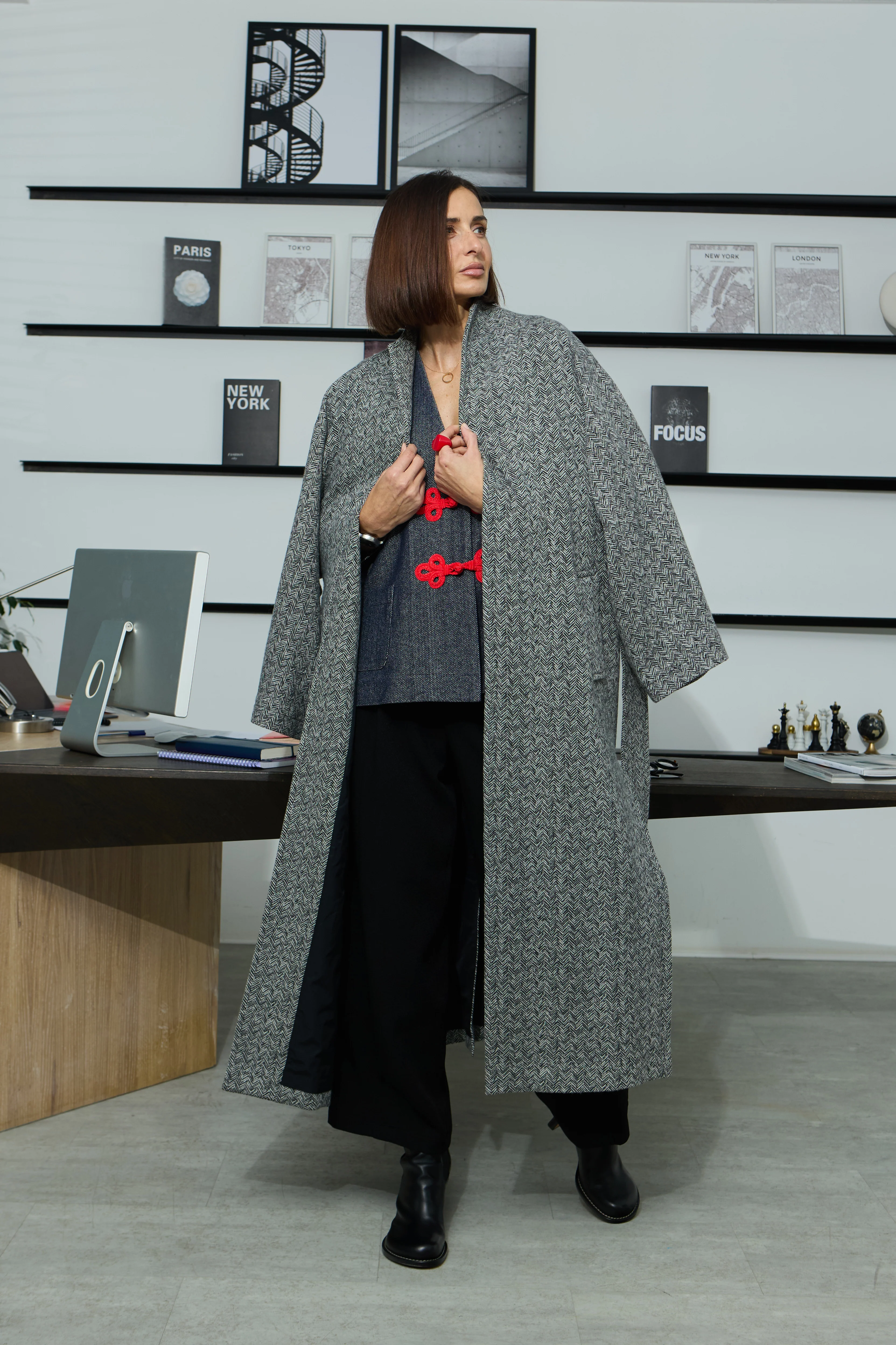 Płaszcz Samue 2.0 Herringbone - Image 3