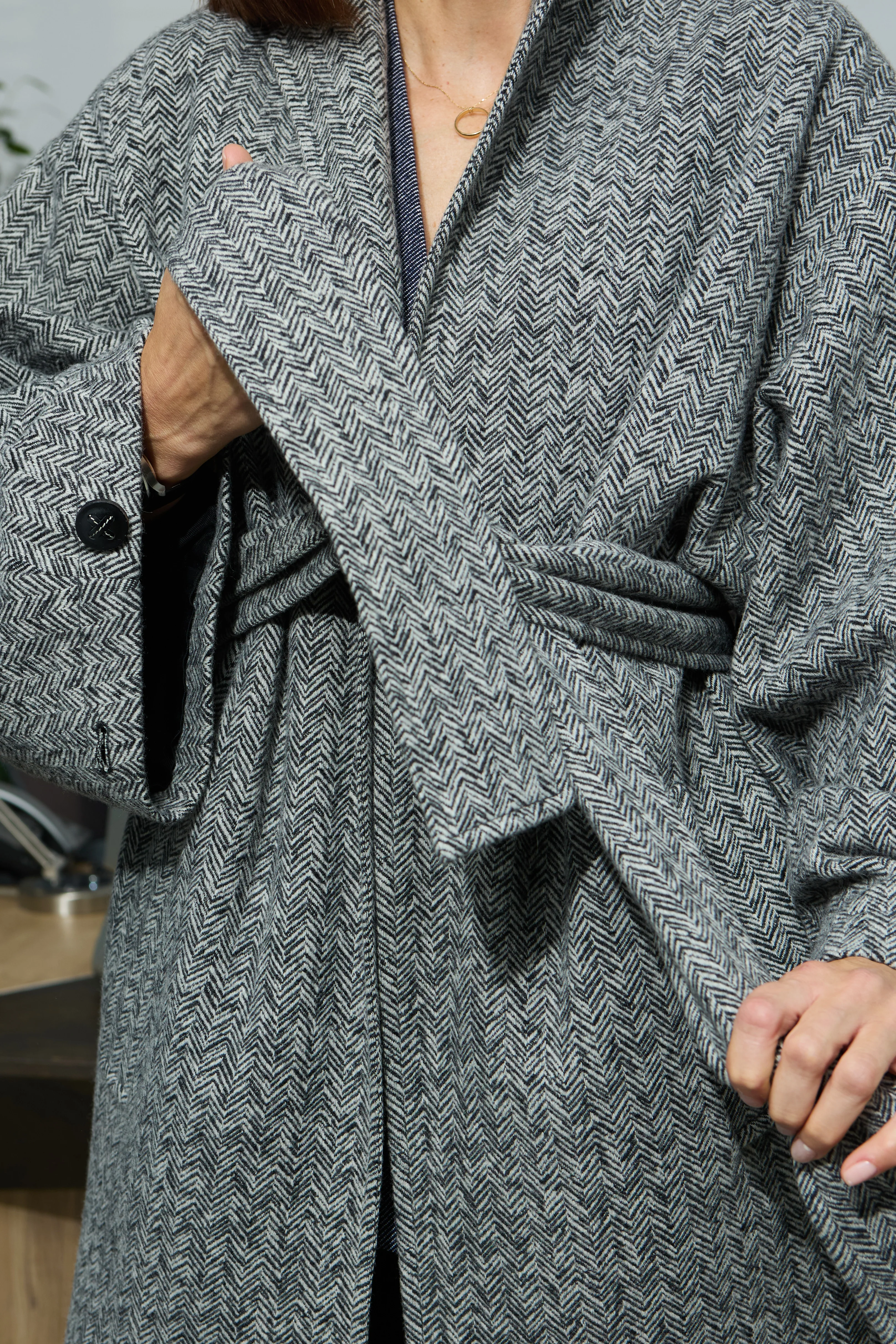 Płaszcz Samue 2.0 Herringbone - Image 7