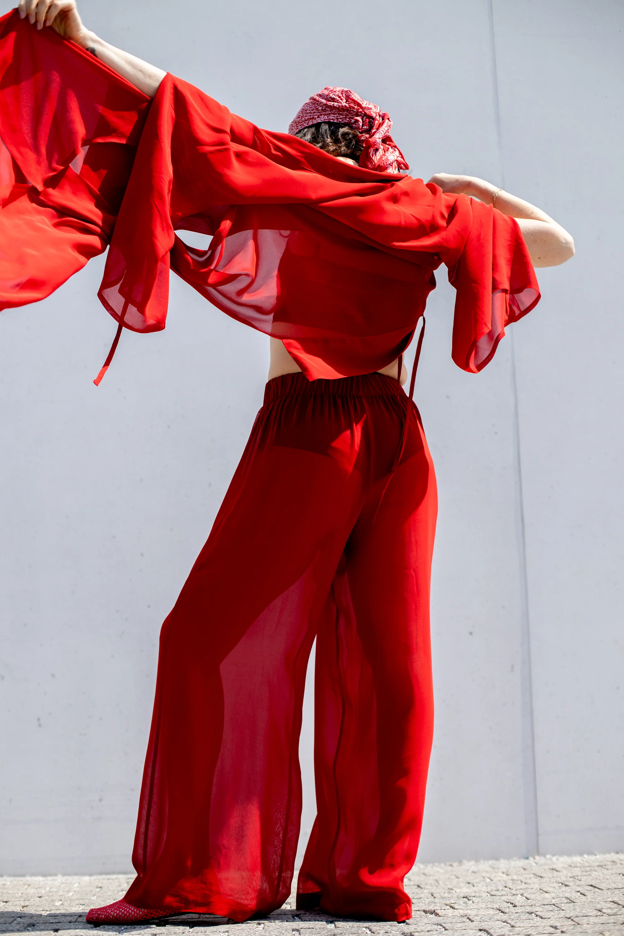 Spodnie Honshu Crimson