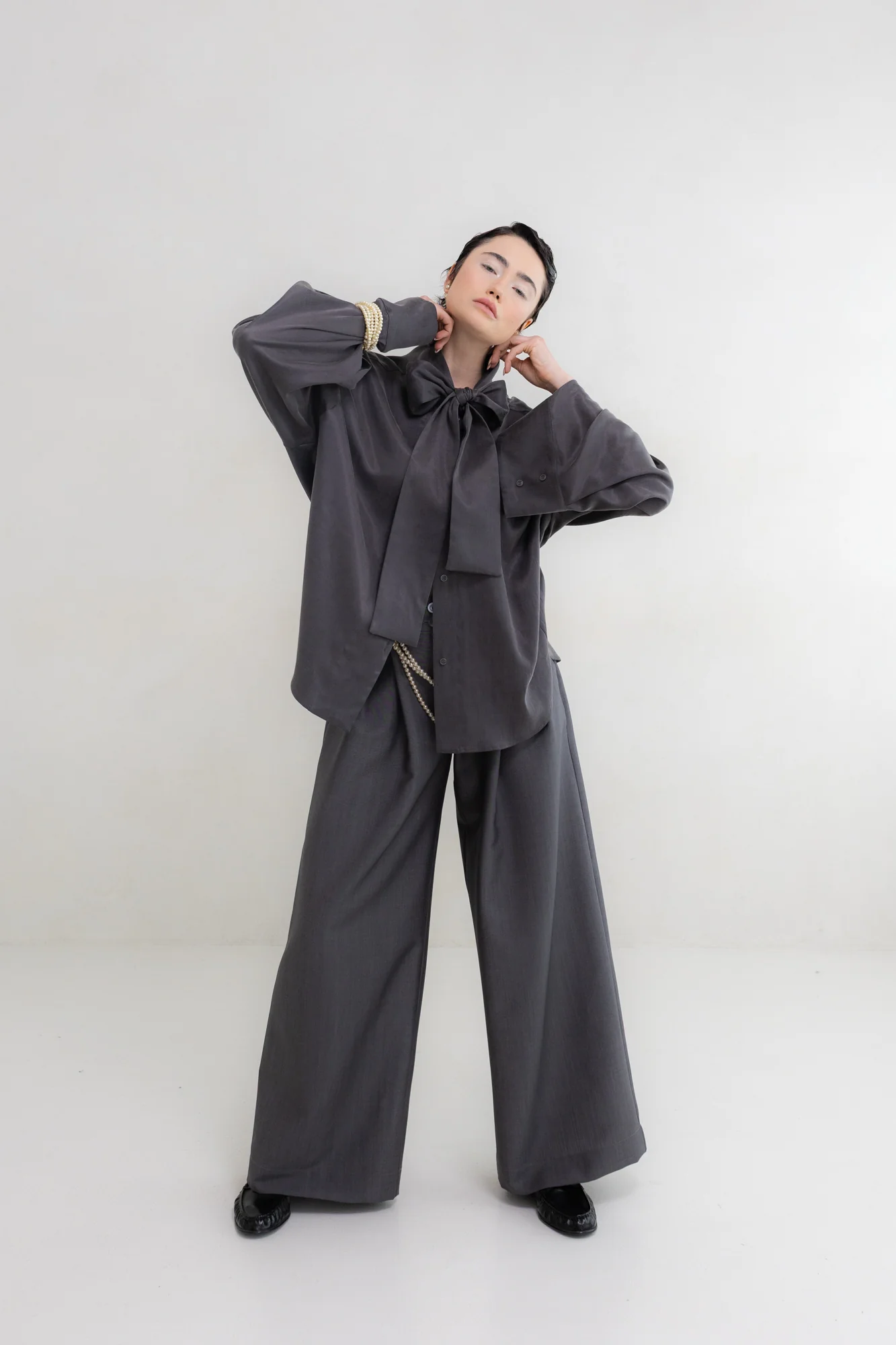 Spodnie Nara Gunmetal - Image 3