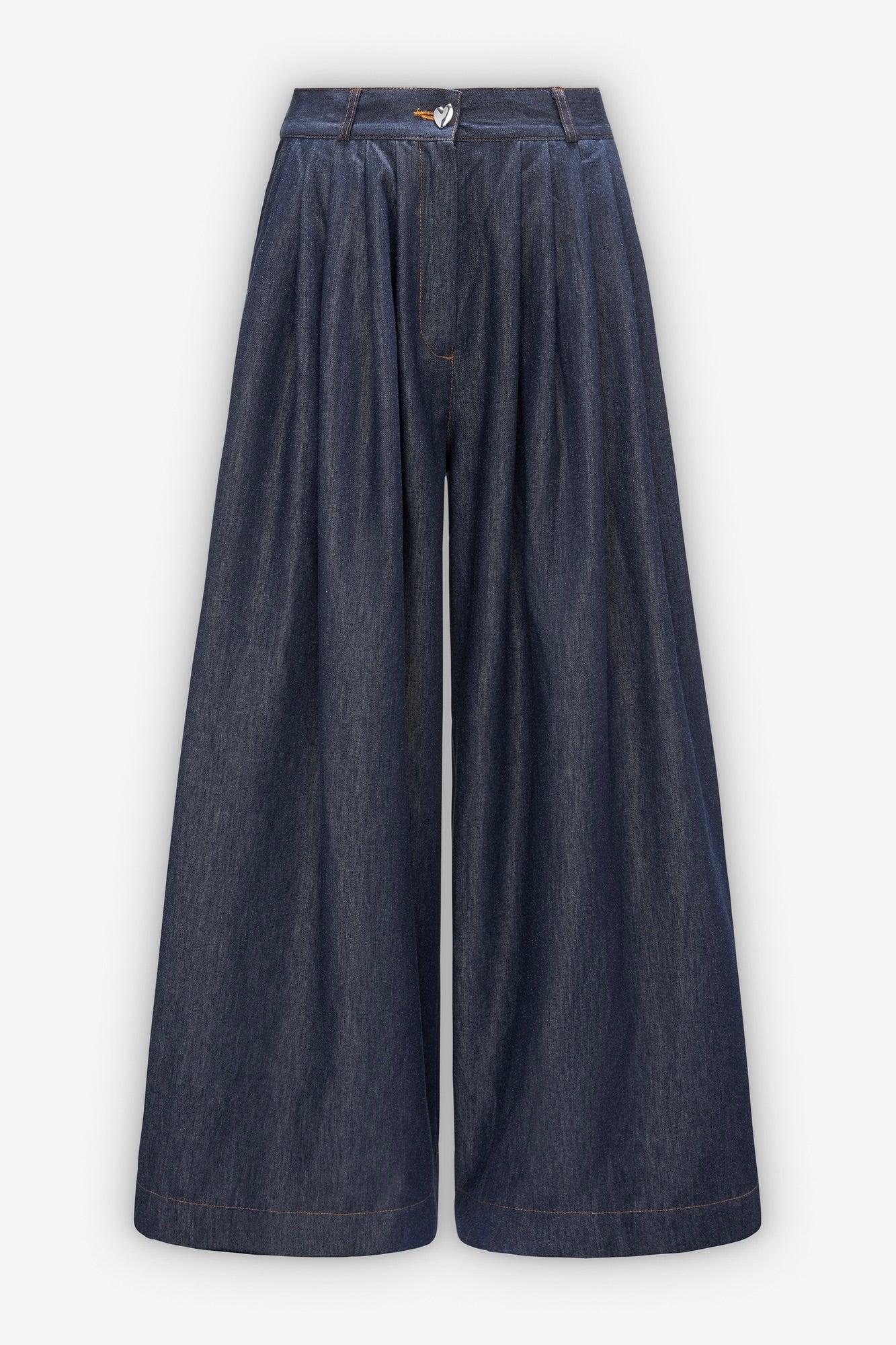Spodnie Palazzo Denim Lite - Image 8