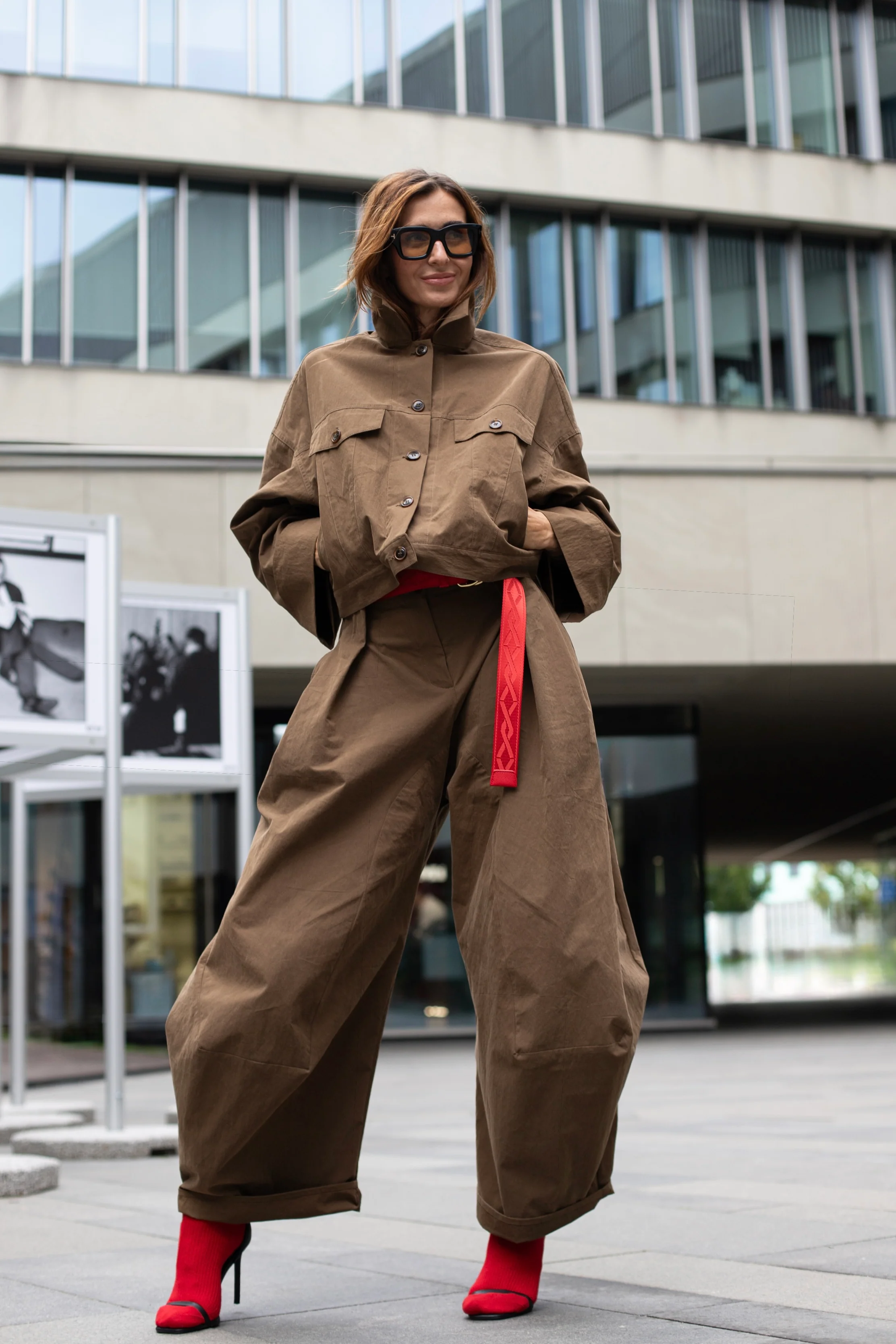 Spodnie Sojo Smart Kiwi Brown